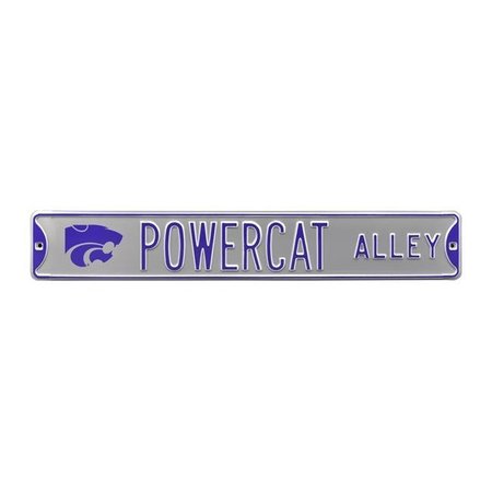 AUTHENTIC STREET SIGNS Authentic Street Signs 70070 Powercat Alley with Logo Kansas State 70070